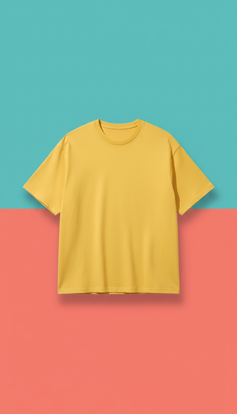 Sunbeam Yellow relaxed-fit shirt